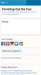 Mobile Screenshot of ferretingoutthefun.com